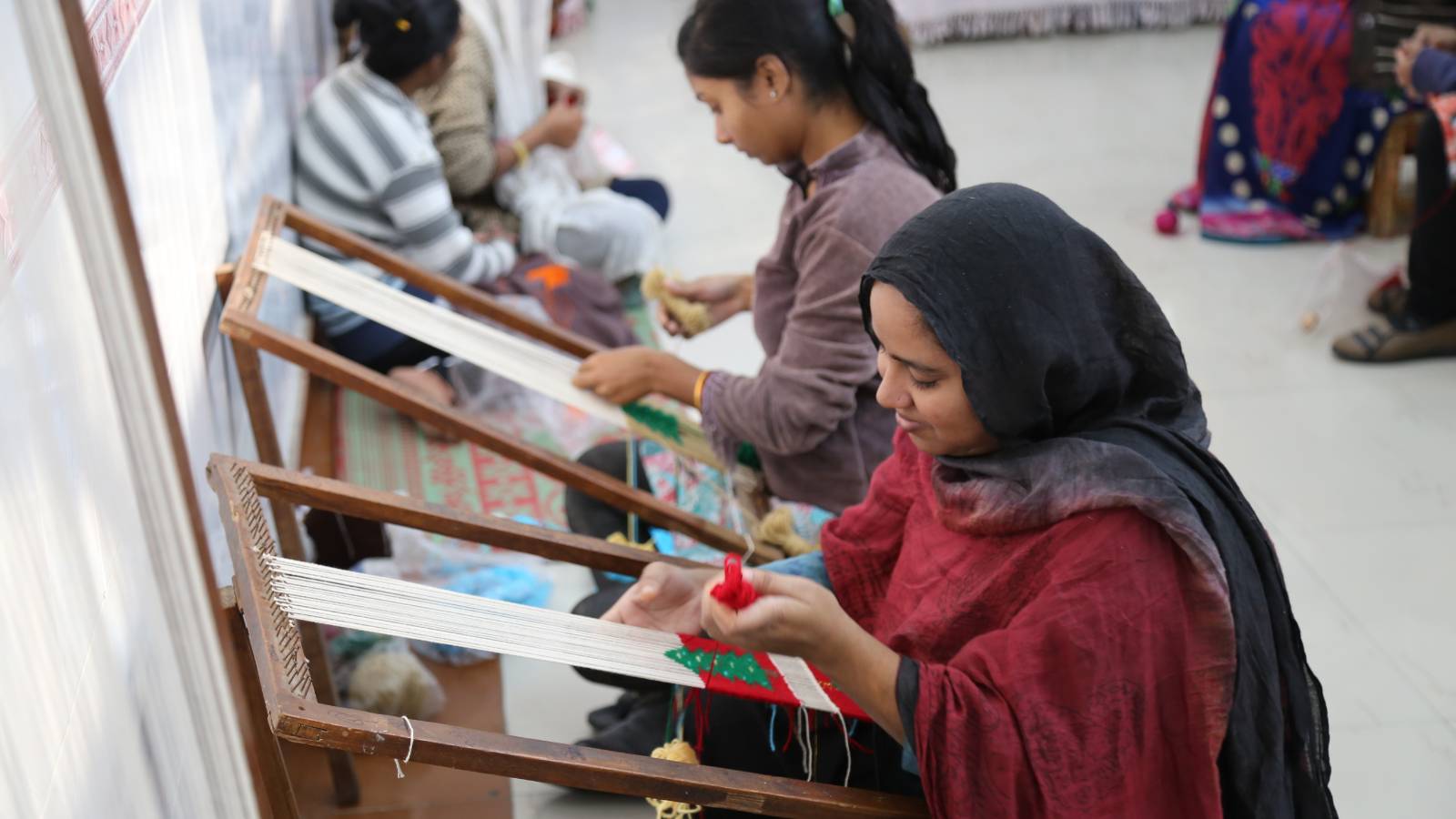 Weaving Behind Bars - Skilling Project Inside Prison 