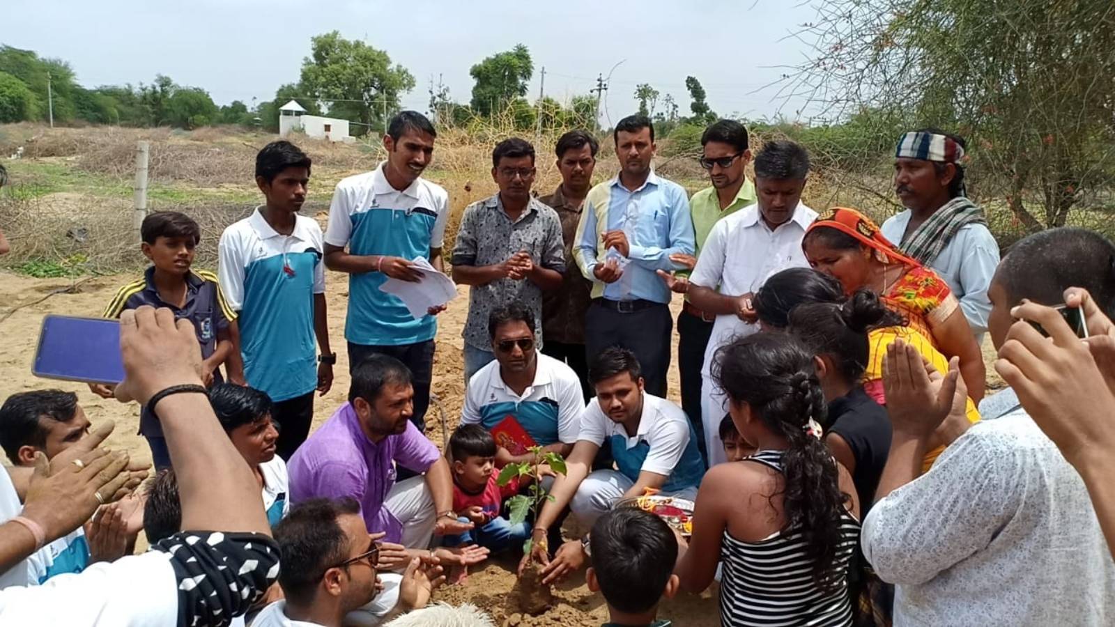 community tree plantation-GreenDhanera