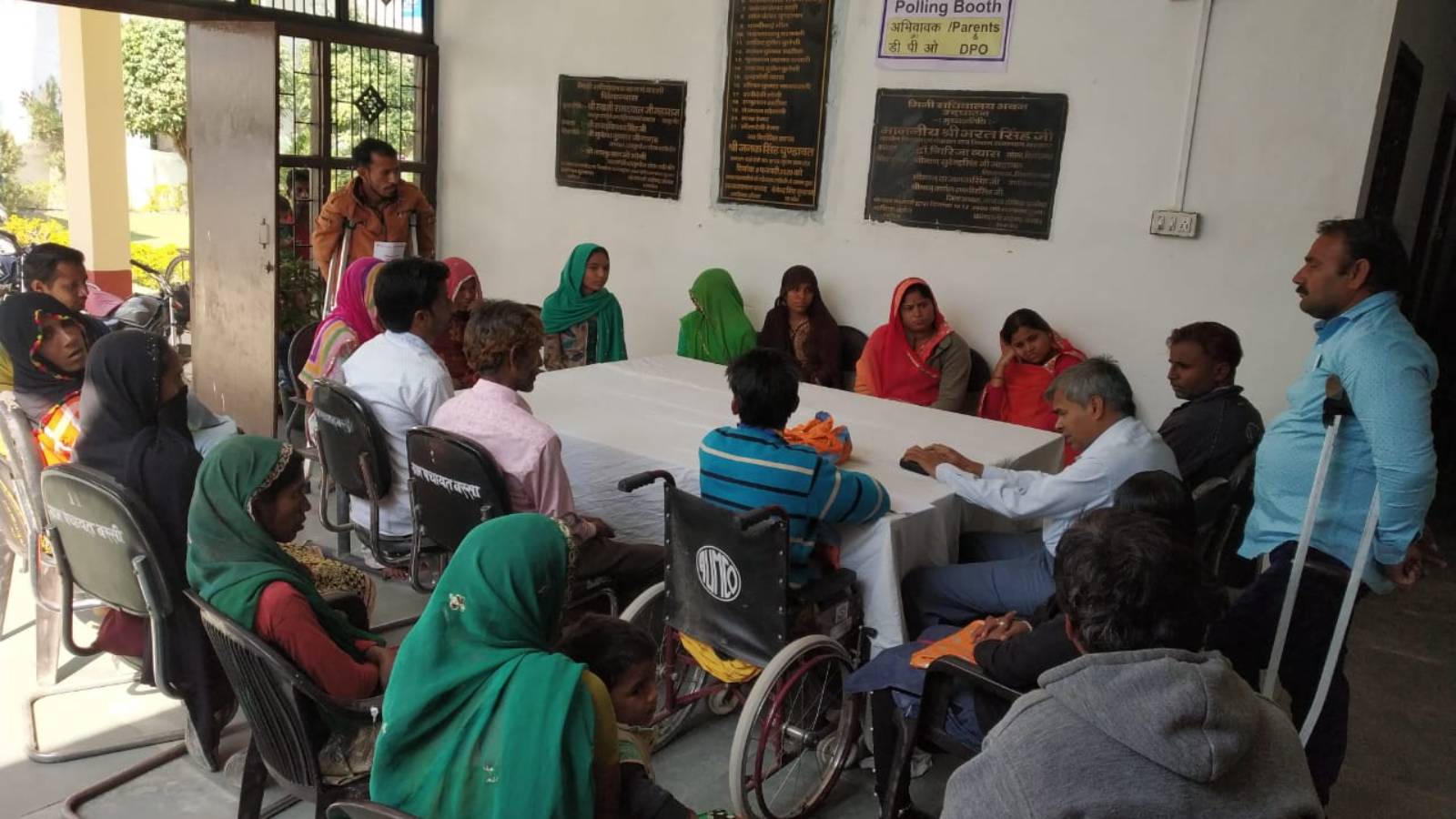 Meeting with stakeholders