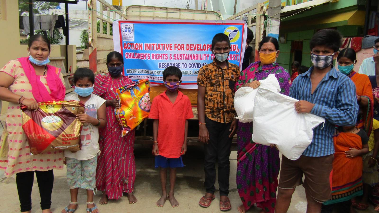 Corona Relief Work at Davangere City