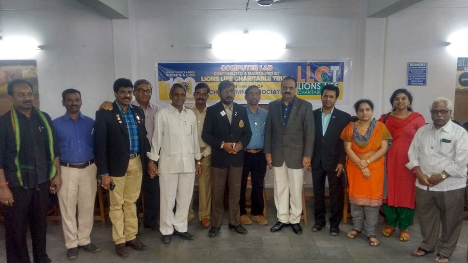 Computer Lab at St.John’s church high school, Secunderabad