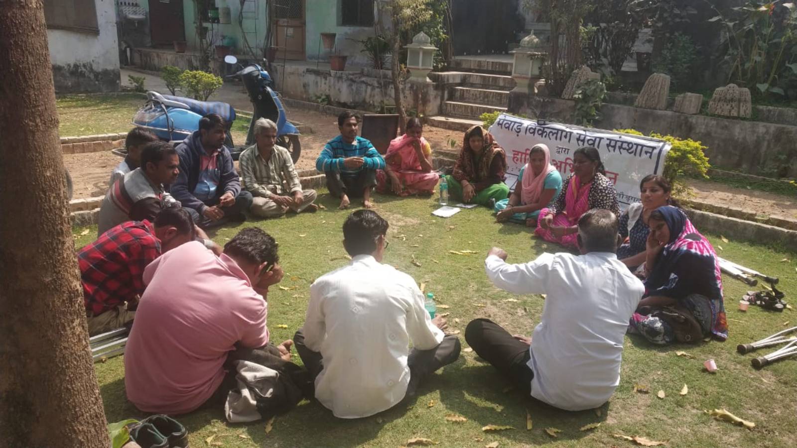 Block level meeting of differently abled people