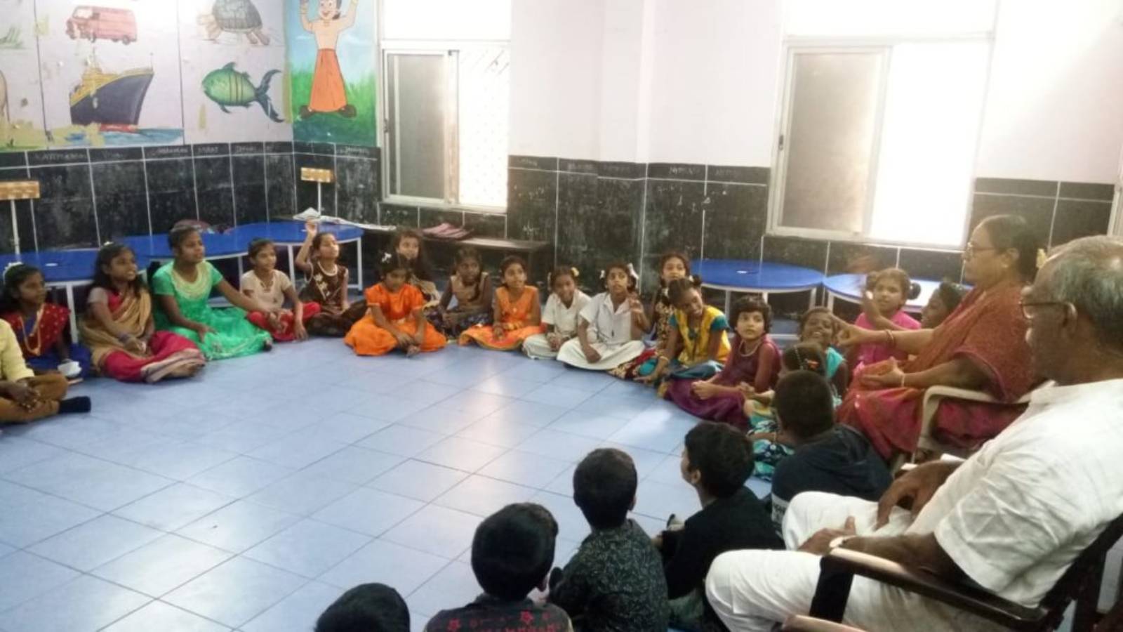 Weekly classes for students of class 4 & 5