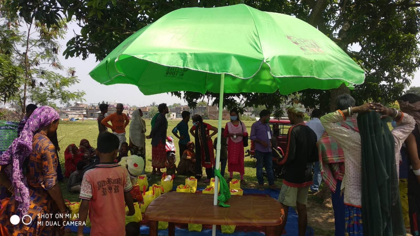 Distribution of Dry Ration 