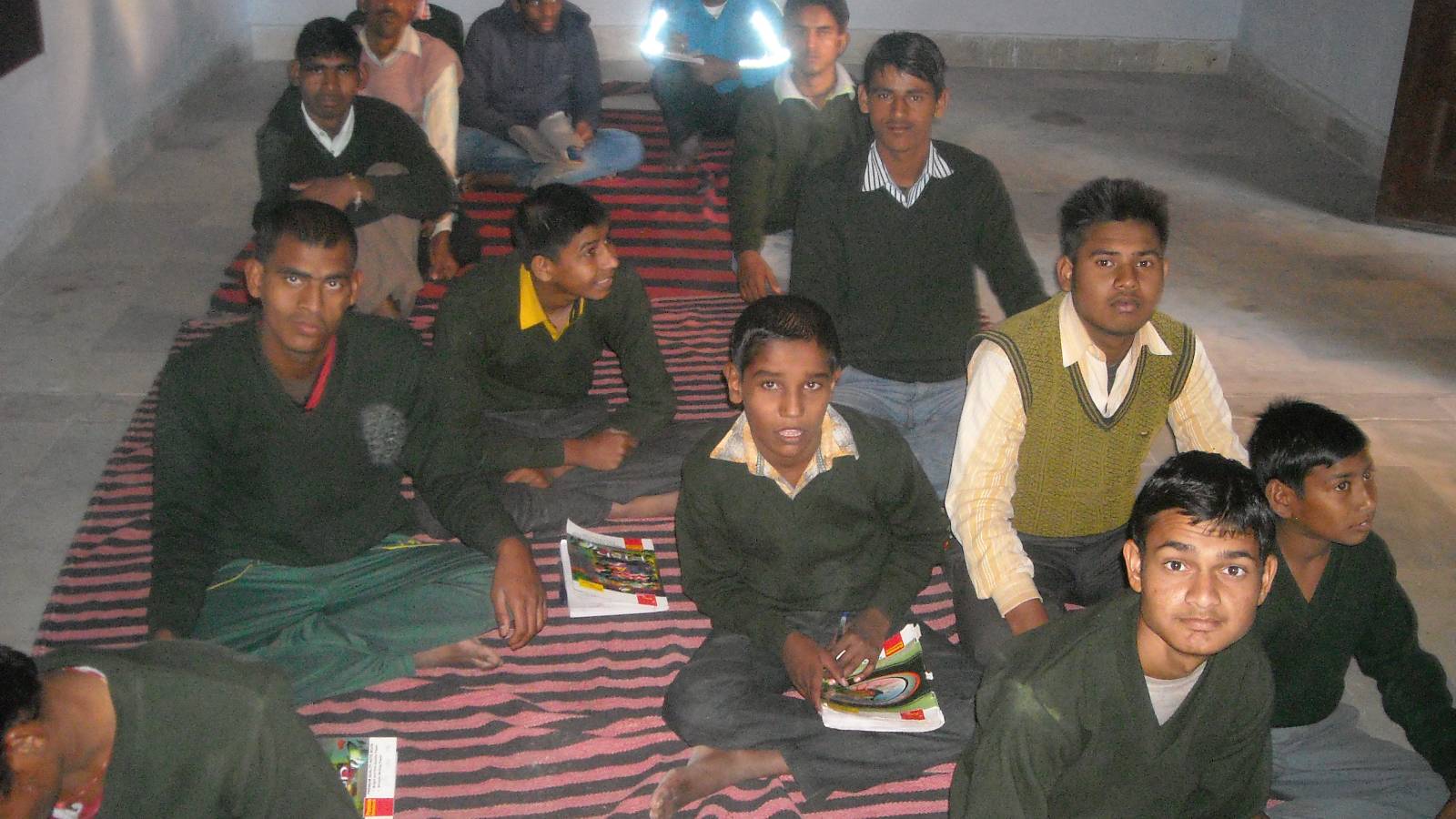 Children attend study classes