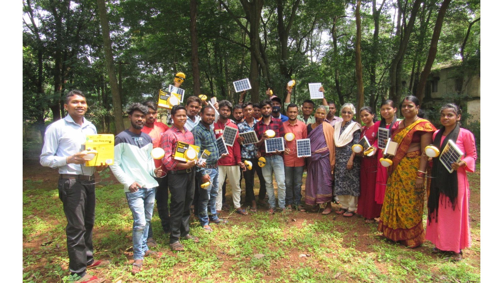 Solar Lights for the Learning Centres!
