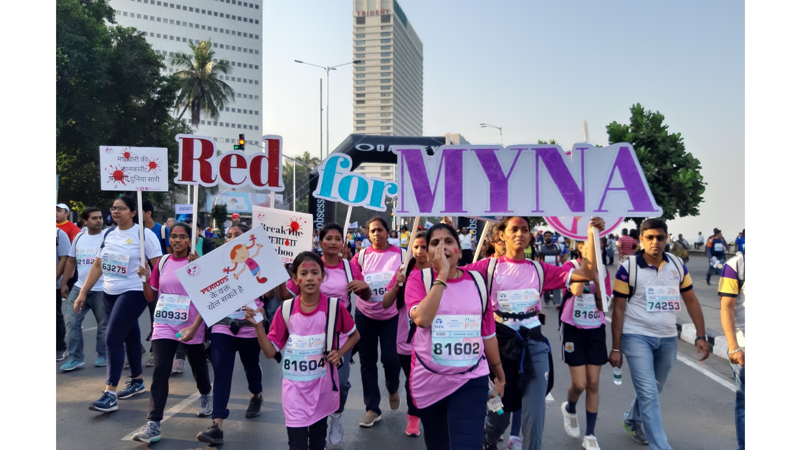 Participating in Tata Mumbai Marathon