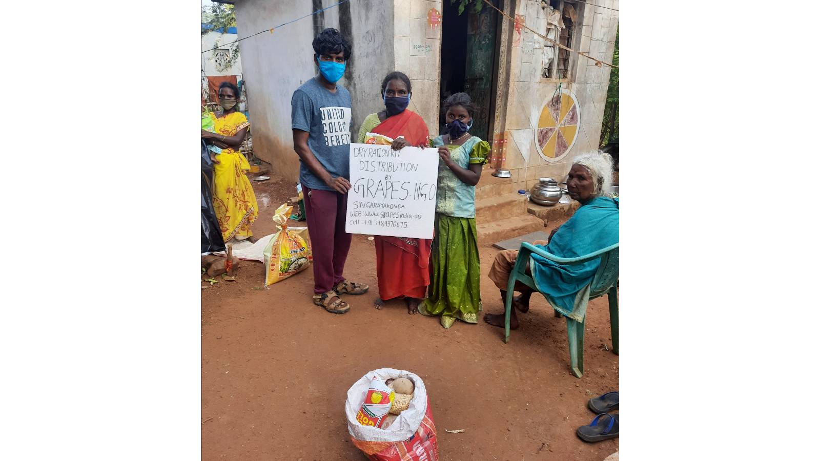 Dry Ration Kit Distribution- COVID 19
