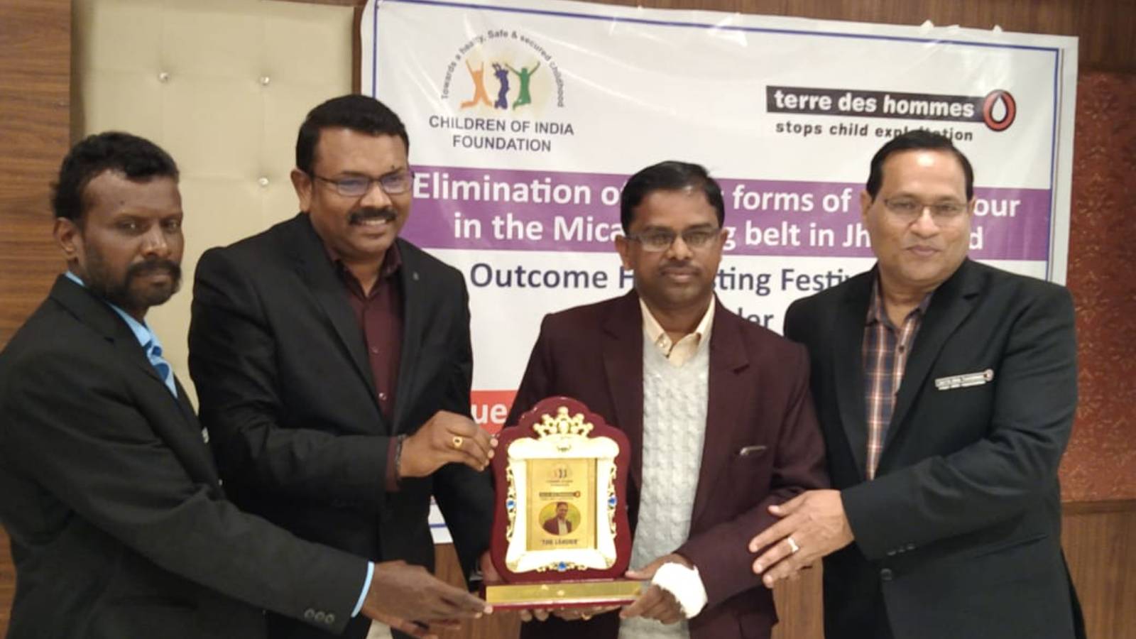 Our Secretary received best leaders awards