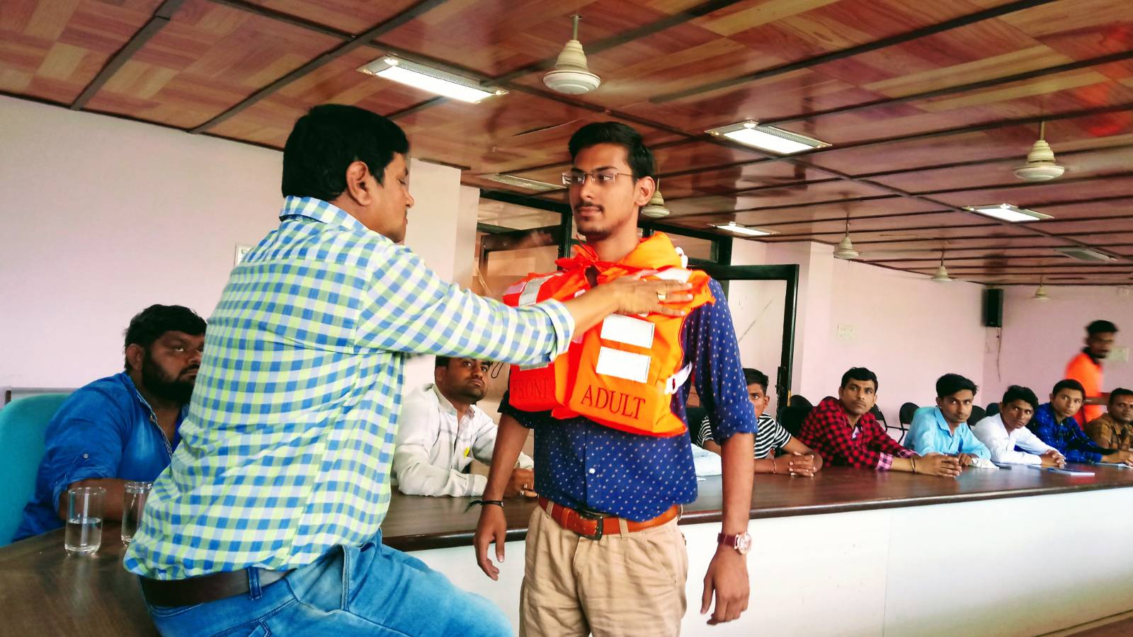 Disaster response team training