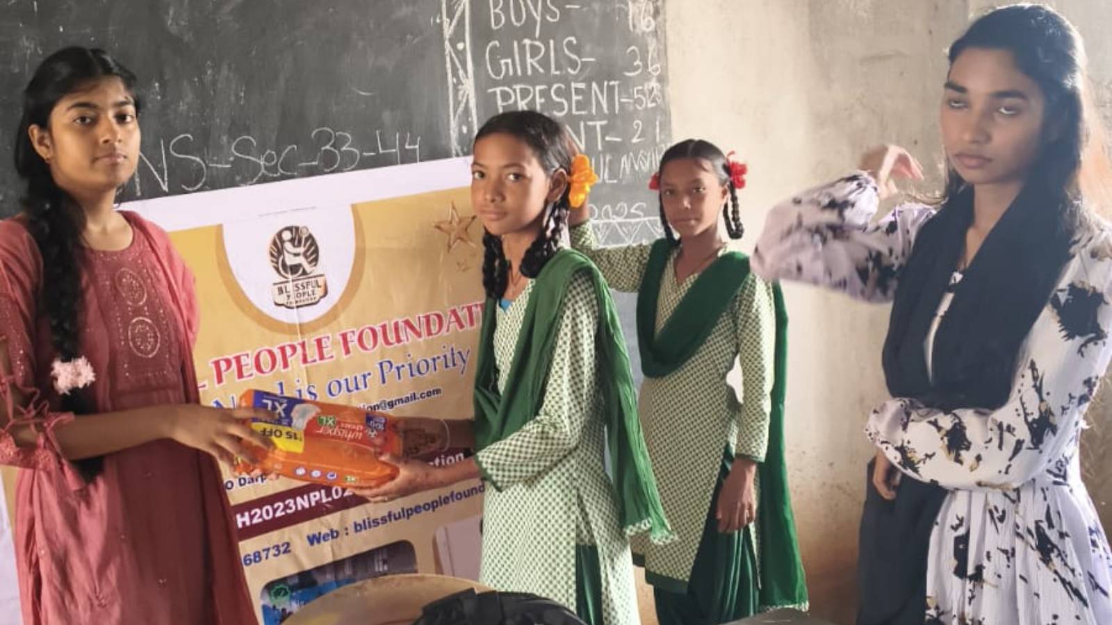 sanitary pad distribution