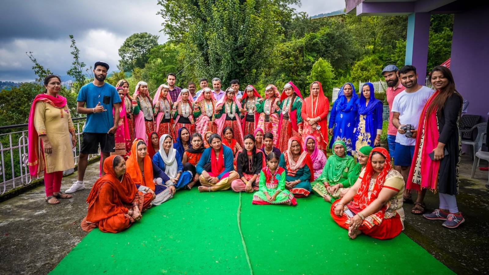 Anahad Team with Amrit Dhara folk group fro Himachal