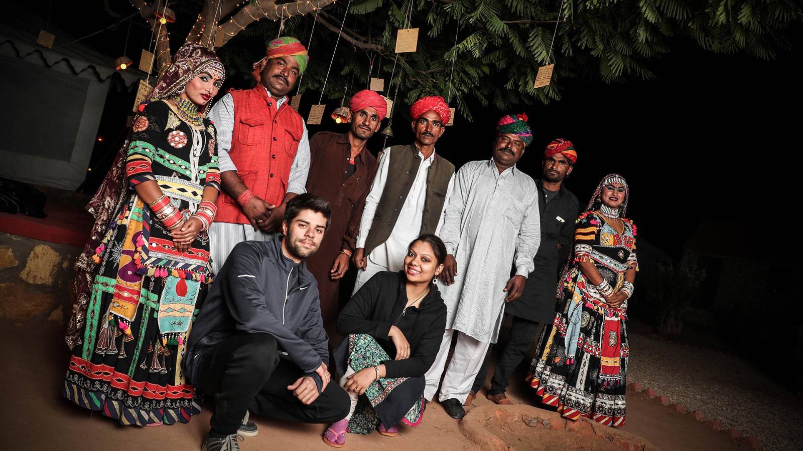 Anahad Team with Kootal Khan and his folk group.