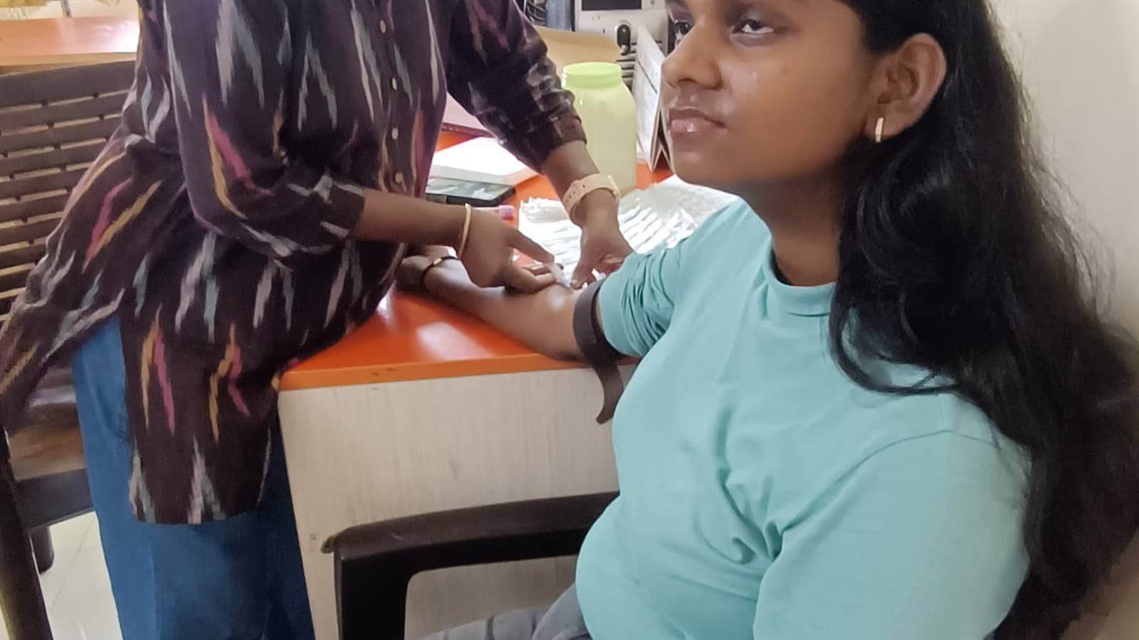 Thalassemia Minor Screening Camps at Western College - Sanpada