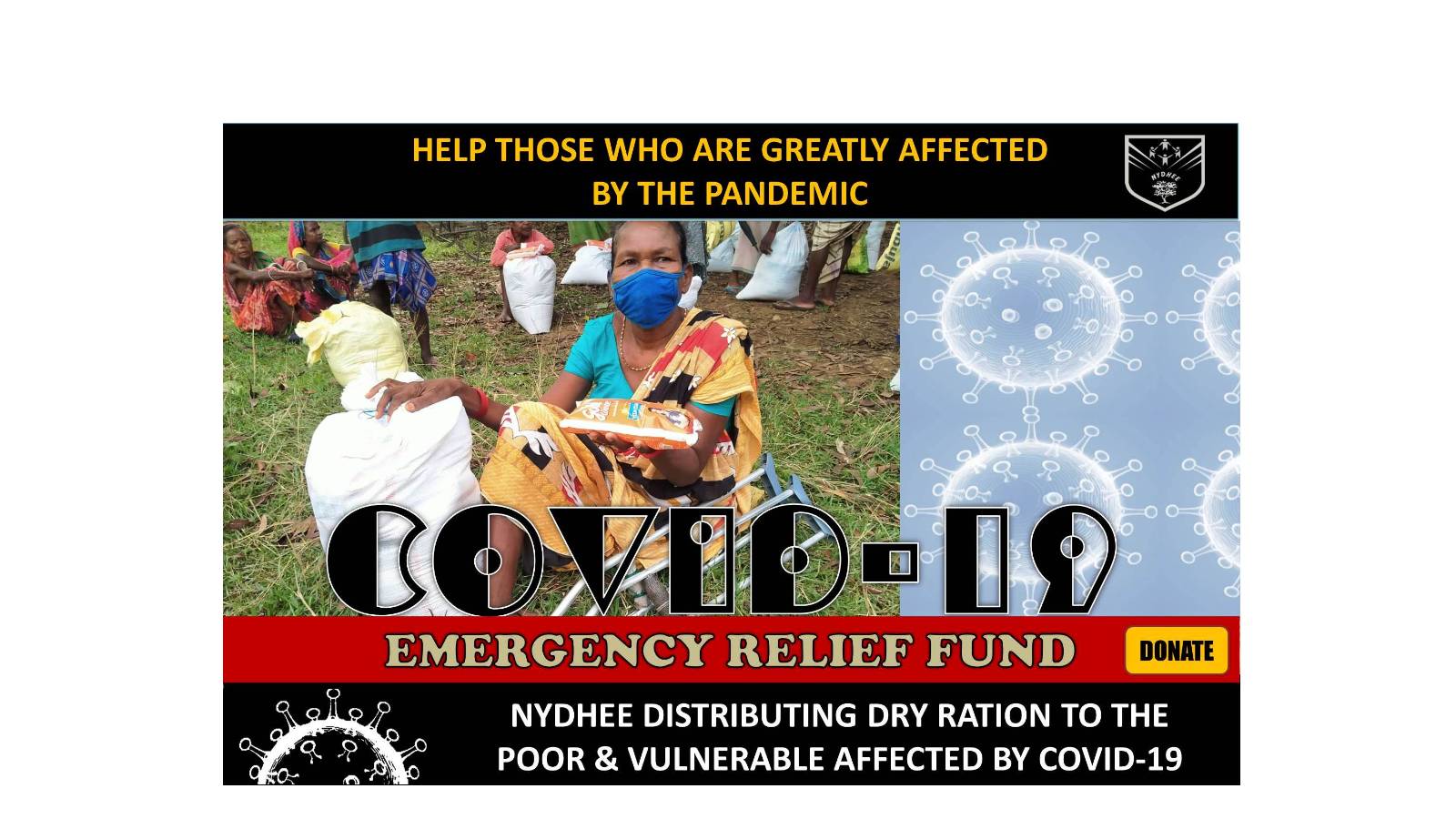 Support NYDHEE to help the poor and vulnerable affected by COVID-19