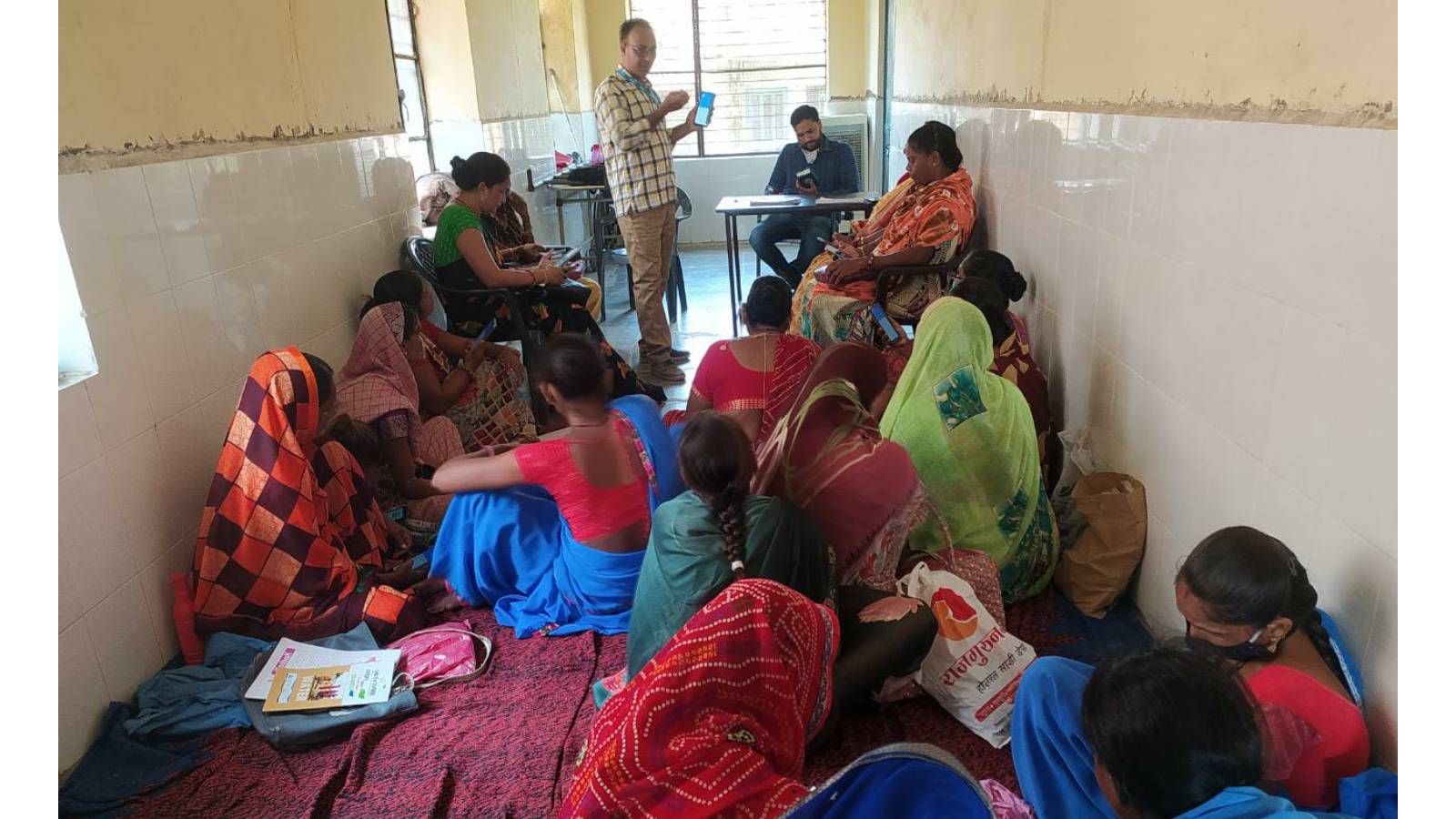 Training ASHA workers on new app features