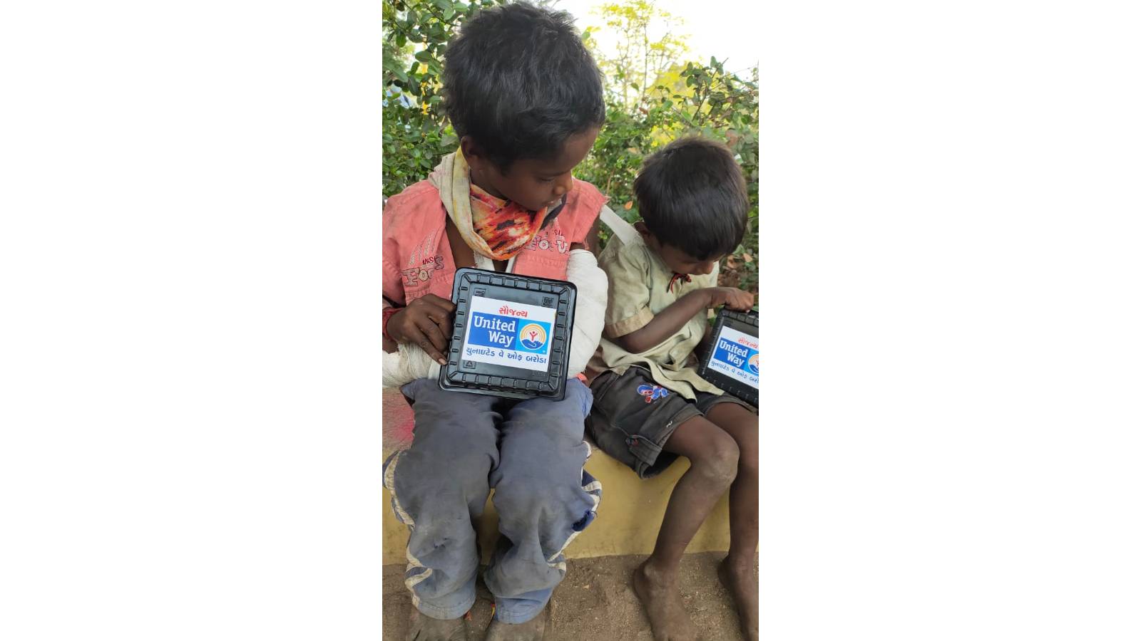 Ration kits donated to needy communities during Vadodara Floods 2019