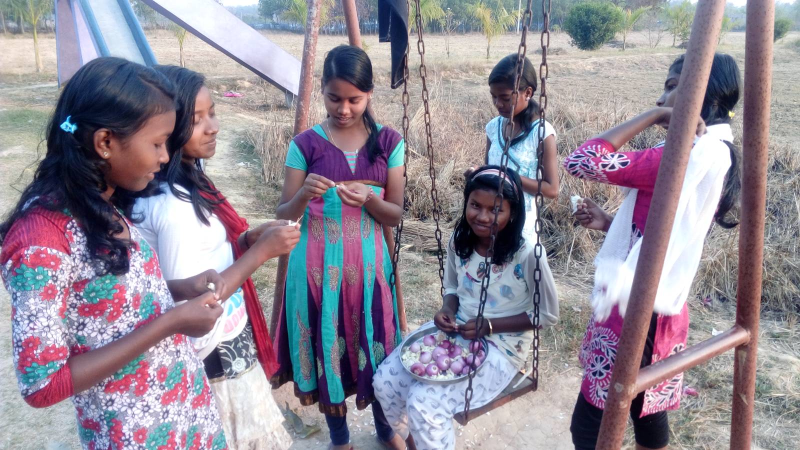 Home Children are in Picnic