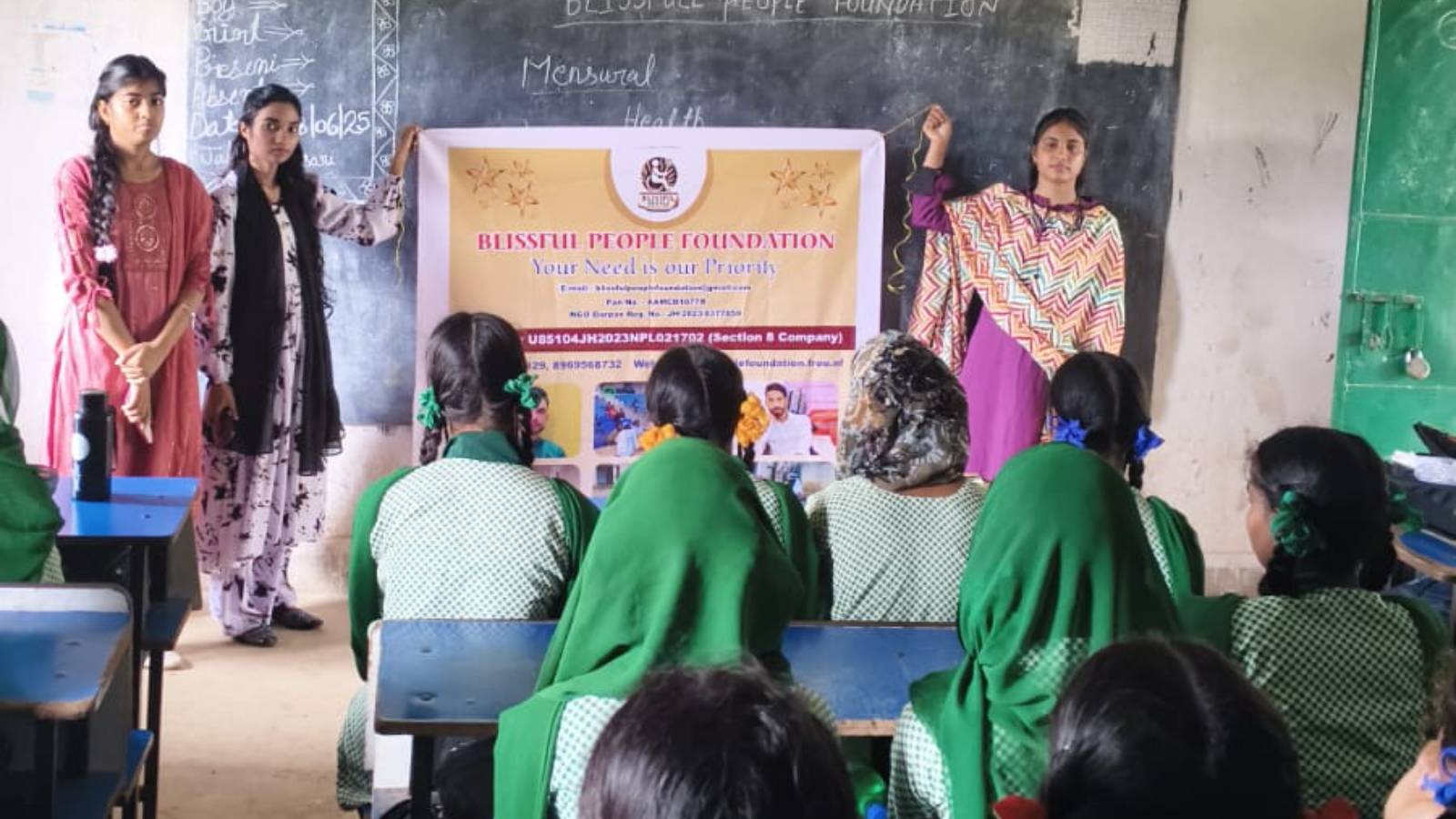 sanitary pad distribution